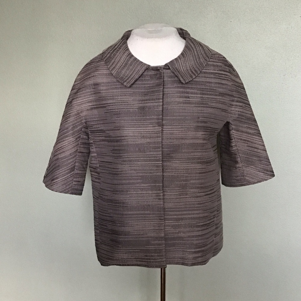 Ann Taylor 3/4 sleeve cotton blend Jacket Blazer Career Wear Women's Small